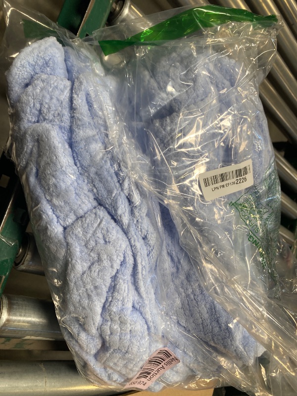 Photo 1 of PJGGZ Hooded Bathrobes for Women, Soft Long Towel Robes for Women - Quick Dry yet Warm(Light Blue, L/XL)