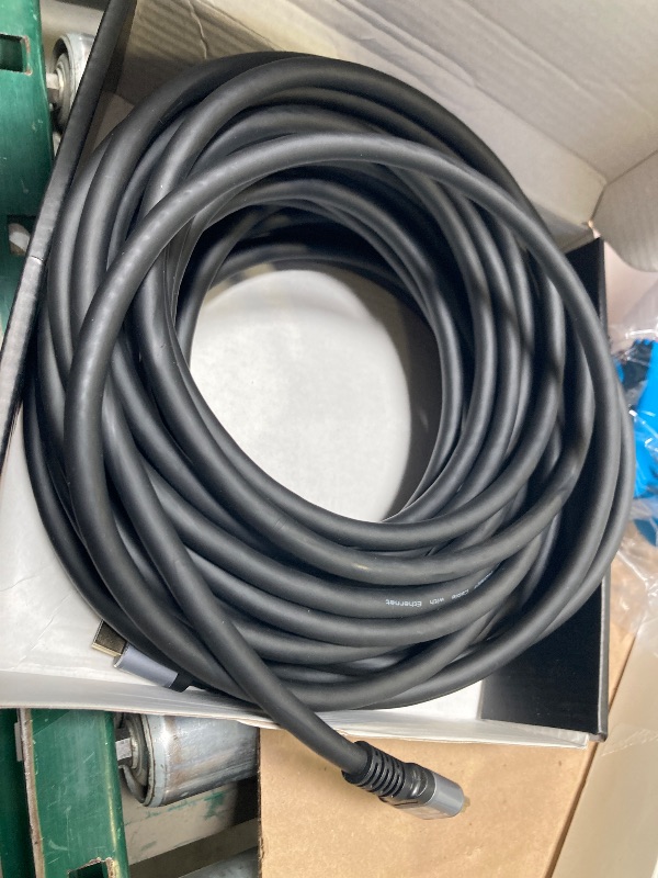 Photo 1 of Soonsoonic 4K HDMI Cable 50Ft | High Speed HDMI 2.0 Cable 4K@60Hz 2K 1080P 3D ARC Ethernet HDMI Cord | for UHD TV Monitor Laptop Xbox PS4/PS5 ect (15m)