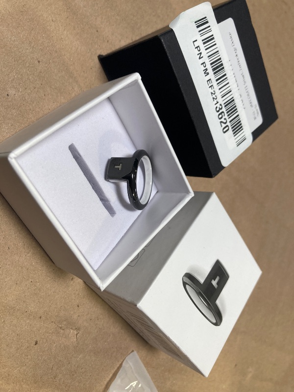 Photo 1 of JAKCOM T1 Smart Ring Tesla Edition Premium Car Key Replacement for Model 3 Y S X Cybertruck & Many NFC Functions for iPhone Android of Wearable Technology Device (Size S)