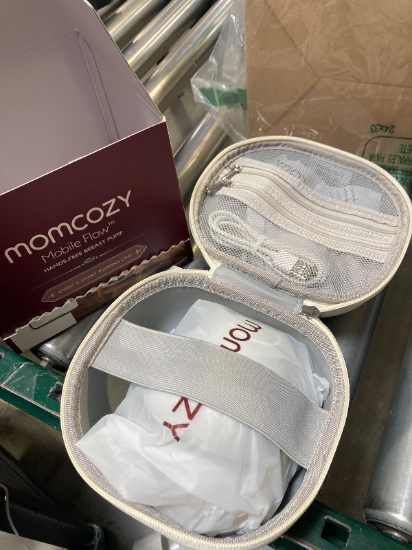Photo 1 of Momcozy Breast Pump Hands Free Upgraded Mobile Flow | M9, App Discreet Control with Personalized Multi-Modes & 15 Levels, Wearable Breast Pump 24mm, 1 Pack Gray