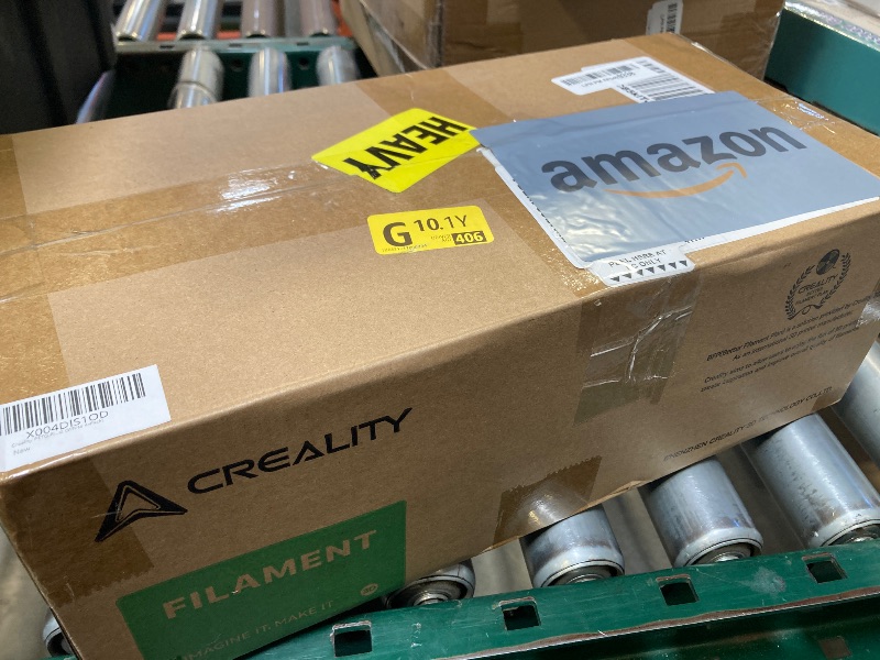 Photo 1 of Creality PETG Filament 1.75 White 4 kg, 3D Printer Filament, Excellent Toughness High Precision, Odorless Non-Toxic Moistureproof, 1 kg X 4 Spools(8.8 lbs) (White 4-Pack)