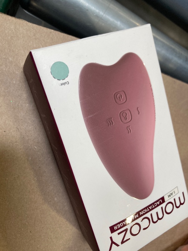 Photo 1 of Momcozy Warming Lactation Massager 2-in-1, Soft Breast Massager for Breastfeeding, Heat + Vibration Adjustable for Clogged Ducts, Improve Milk Flow, Blue-GreenLPNPMEF1158345
