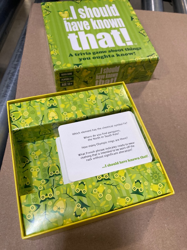 Photo 1 of I should have known that! - A Trivia Game About Things You Oughta Know