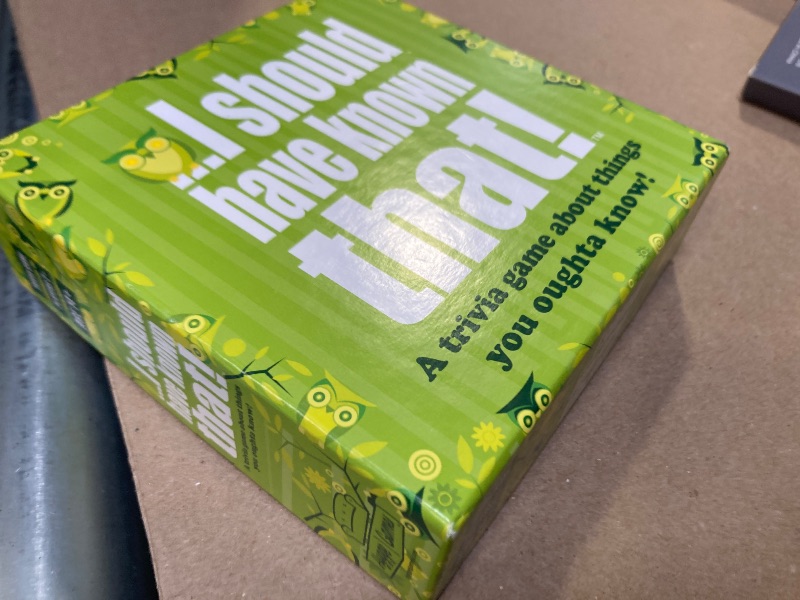 Photo 1 of I should have known that! - A Trivia Game About Things You Oughta Know