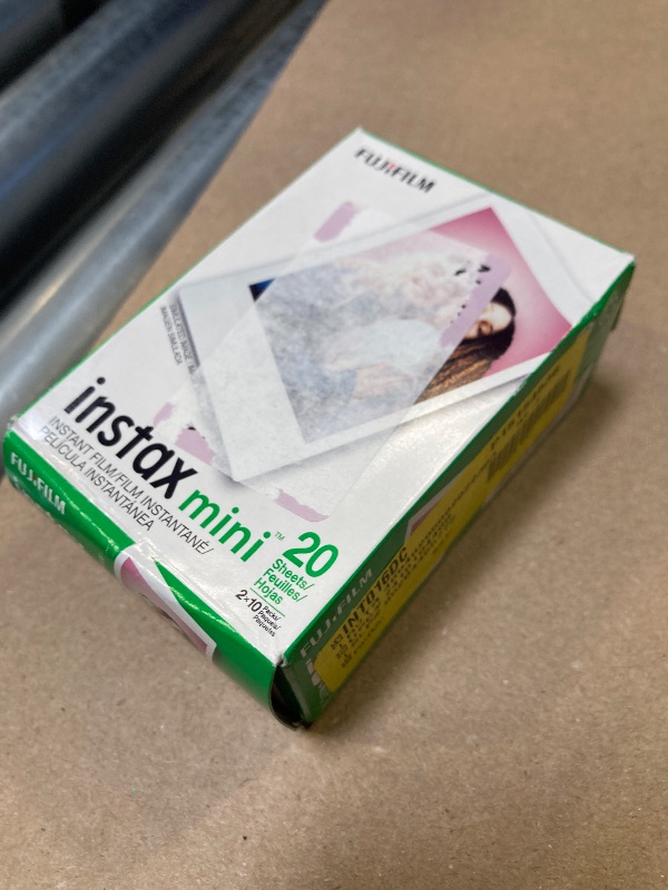 Photo 1 of FUJIFILM Instax Mini Instant Film Twin Pack (White), 20 photos