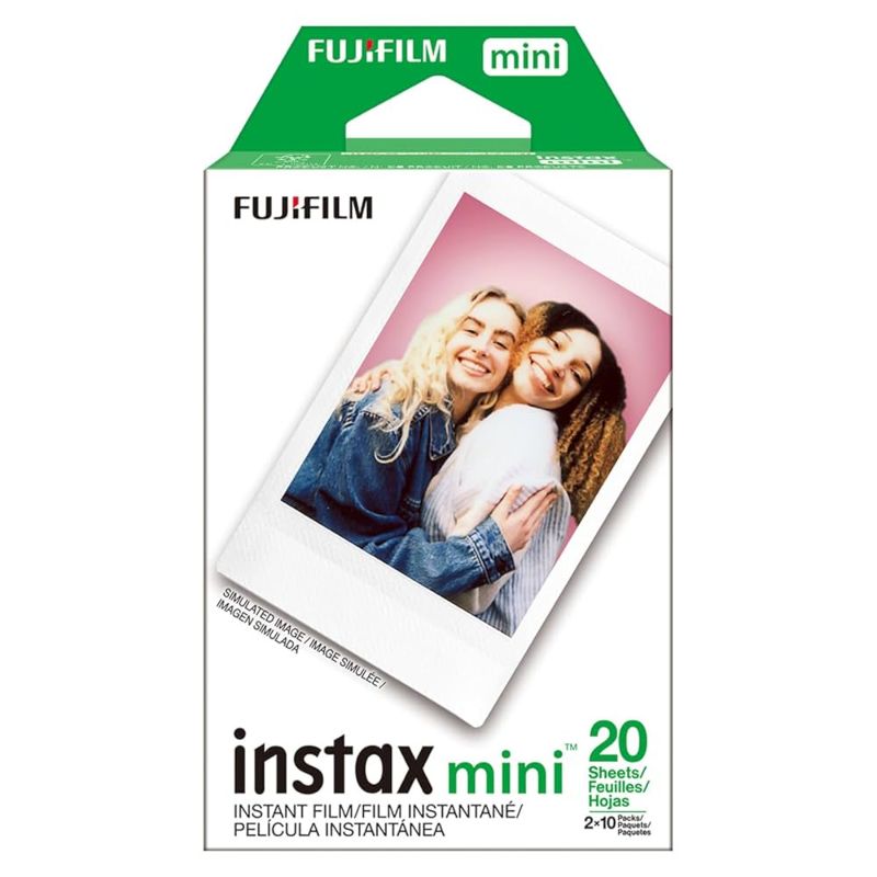Photo 1 of FUJIFILM Instax Mini Instant Film Twin Pack (White), 20 photos