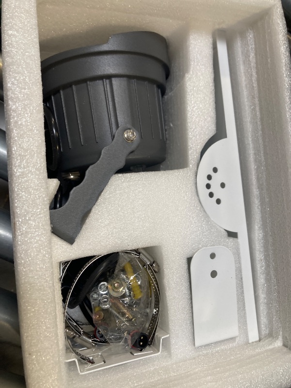 Photo 1 of Ofuray Solar Flag Pole Light - Upgrade Big Solar Light for Outdoor Flagpole, Dusk to Dawn with Remote Control, Fits 0.5"-4'' Diameter