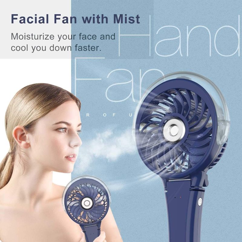 Photo 1 of HandFan Portable Handheld Misting Fan 