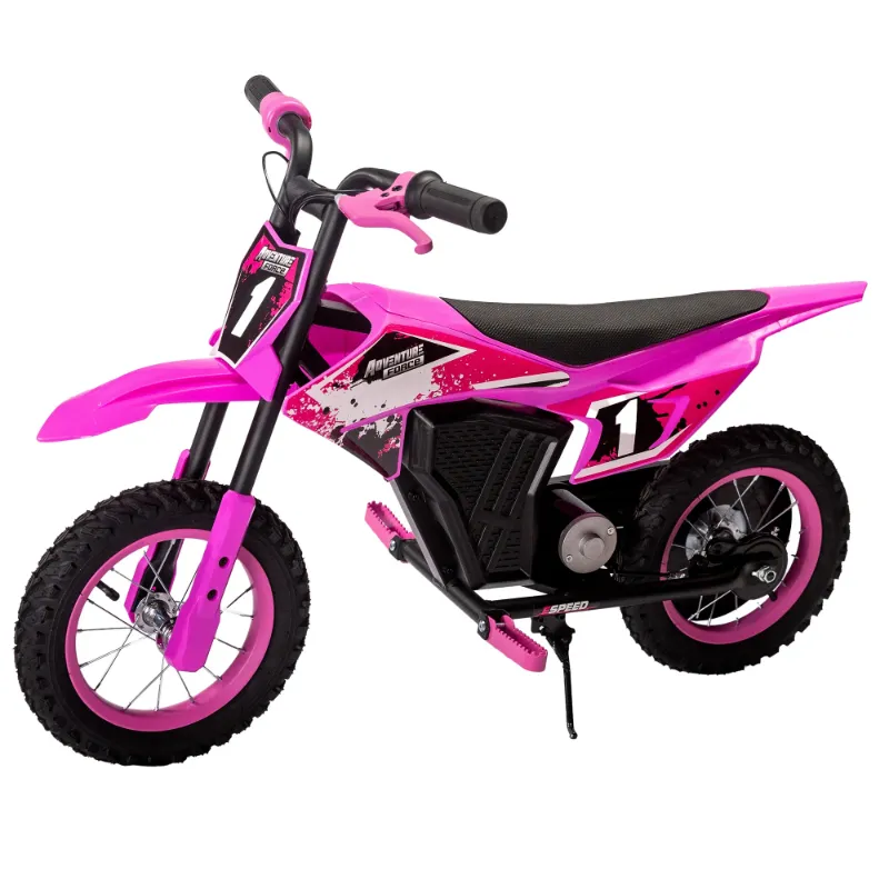 Photo 1 of Adventure Force 12V Electric Dirt Bike, Kids Battery Powered Ride on, Ages 5 Years and up, Pink