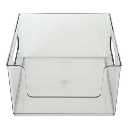 Photo 1 of The Home Edit Open Front Bin Clear Plastic Modular Storage System Organizer 10in X10in X 6in
