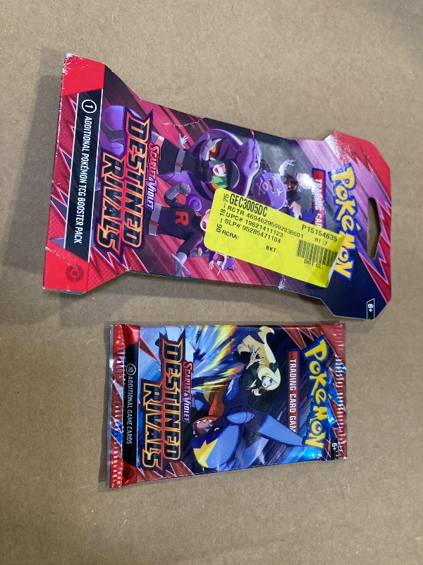 Photo 1 of Pokemon Scarlet & Violet Destined Rivals Sleeve Booster