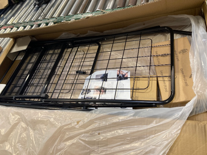 Photo 1 of  Folding Shopping Cart Steel, Powder Coated, Black
