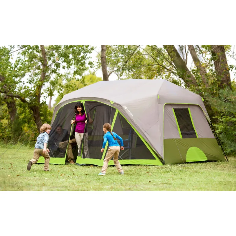Photo 1 of Ozark Trail 14' x 13.5'  Instant Cabin Tent with Screen Room, 30.8 lbs
