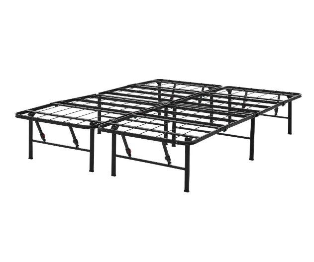 Photo 1 of Queen Mainstays 14" High Quad Fold Steel Platform Bed Frame
