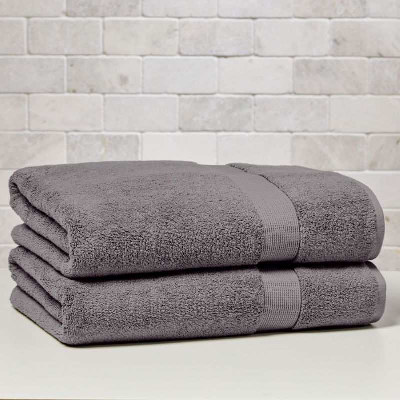 Photo 1 of 2pcs Better Homes & Gardens Signature Soft Solid Bath Towels 
