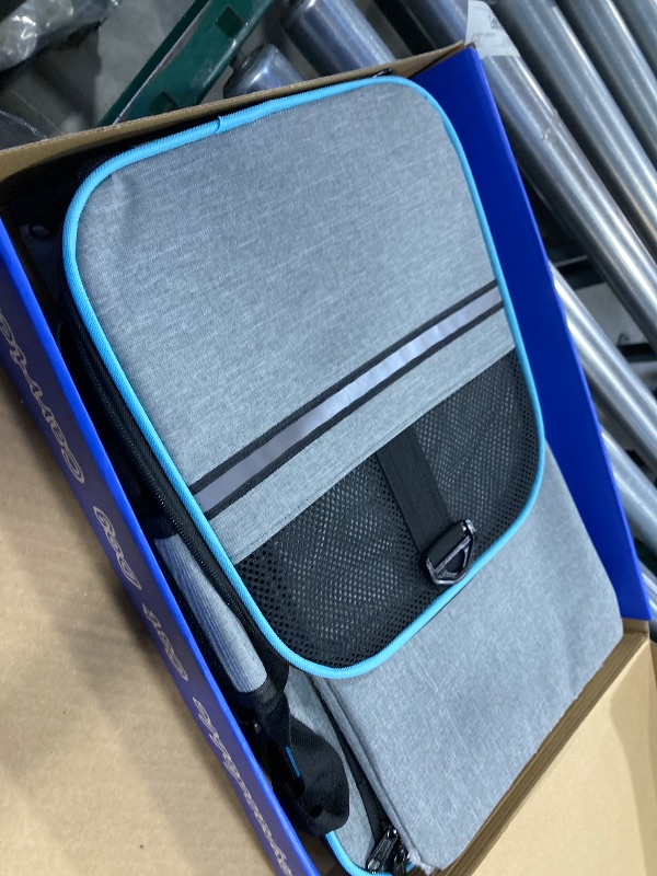 Photo 1 of Cat Dog Carrier - Airline Approved Expandable Soft-Sided Pet Carrier with Removable Fleece Pad and Pockets, for Cats/Puppy and Small Animals Large(2 side expandable)