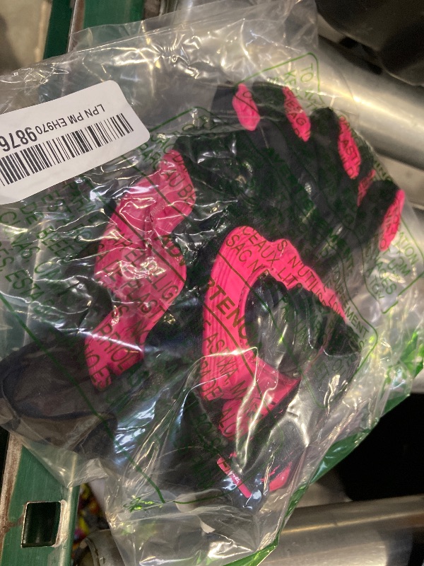 Photo 1 of ELCYCO Motorcycle Gloves for Women Touch Screen Summer Motorbike Dirt Bike Full Finger Gloves Road Racing, Cycling, Climbing Motocross (Pink, Medium)
