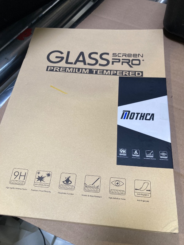Photo 1 of Mothca 2 Pack Matte Glass Screen Protector for iPad Pro 12.9” 6th/5th/4th/3rd Gen(2022/2021/2020/2018), Anti-Glare & Anti-Fingerprint Tempered Glass