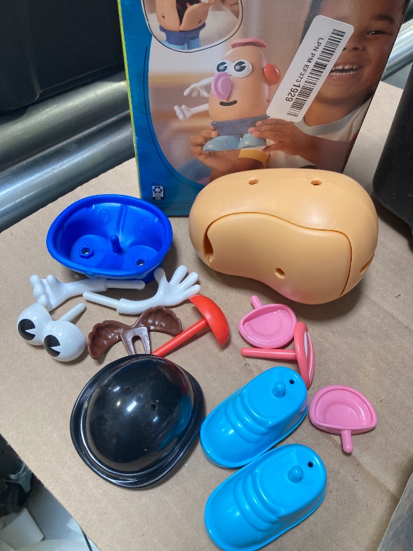 Photo 1 of Mr. Potato Head Mr. Potato Head Set with 13 Parts and Pieces, Toddler and Preschool Toys for 2 Year Old Boys and Girls and Up