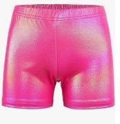 Photo 1 of MODAFANS Gymnastics Girls Short   Pink,4-5Years