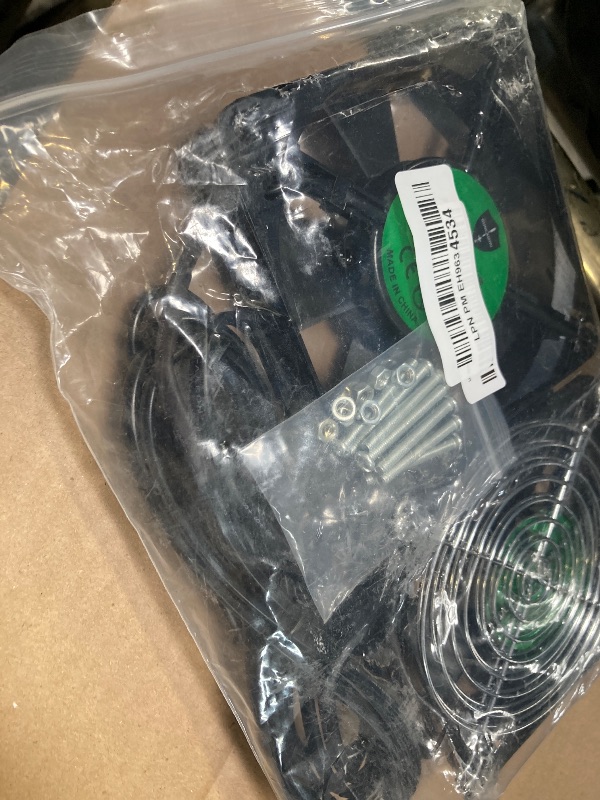 Photo 1 of 2pcs EC 120mm x 25mm Ball DIY Cooling Ventilation Exhaust Fan 110V 115V 120V 220V 240V AC Axial Case Muffin Fan (120 x 25mm)