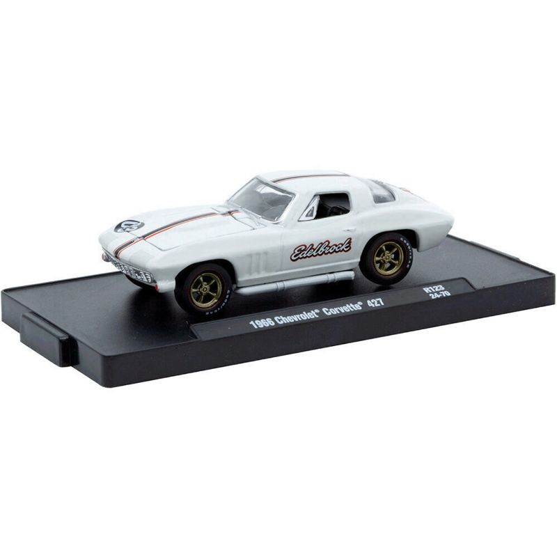 Photo 1 of 1966 Chevrolet Corvette 427 - Edelbrock 1:64 Scale Diecast Model Car by M2 Machines
