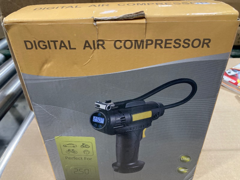 Photo 1 of  Tyre Inflator Kku Pump Car Air Compresso 