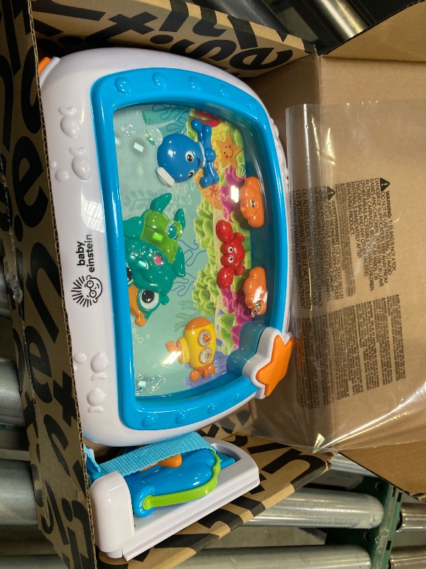Photo 1 of Baby Einstein Sea Dreams Soother Musical Crib Toy and Sound Machine, Newborn and up