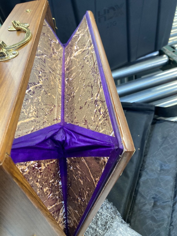 Photo 1 of Shruti Box, Spl Quality, Monoj Kr Sardar, Large, 16 x 3.5 x 12.5 In, Solid Teak Wood, With Bag, In USA, Long Sustain, Surpeti Sur peti, Golden Brass Fittings, Specia Finish, MKS PDI-622