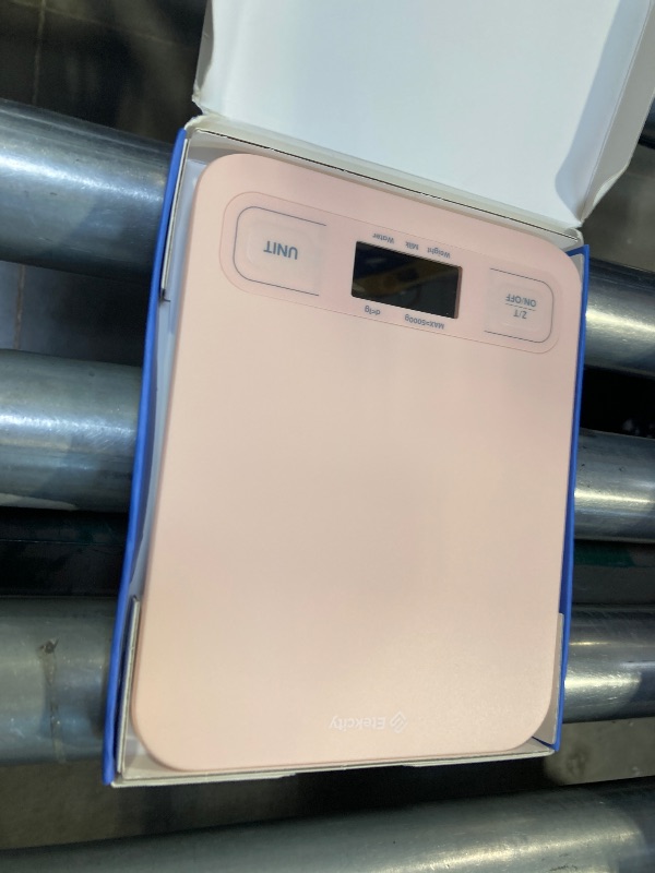 Photo 1 of Etekcity Food Kitchen Scale, Digital Grams and Ounces for Weight Loss, Baking, Cooking, Keto and Meal Prep, LCD Display, Medium, Pink
