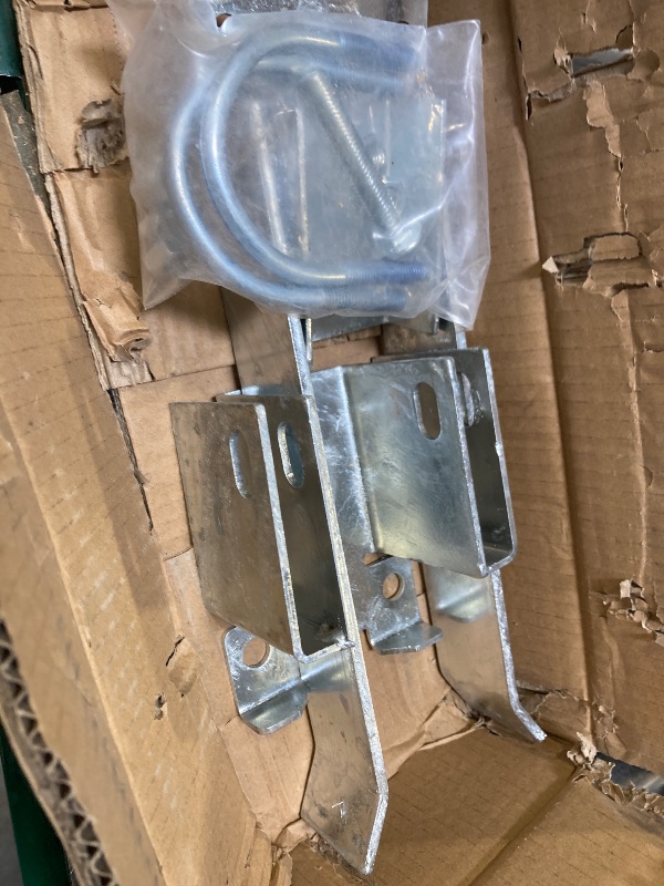 Photo 1 of Double Gate Latch for 1-5/8" or 2" Frame - Chain Link Fence Gate Latch Gate Latches for Metal Gates - Heavy Duty Gate Latch