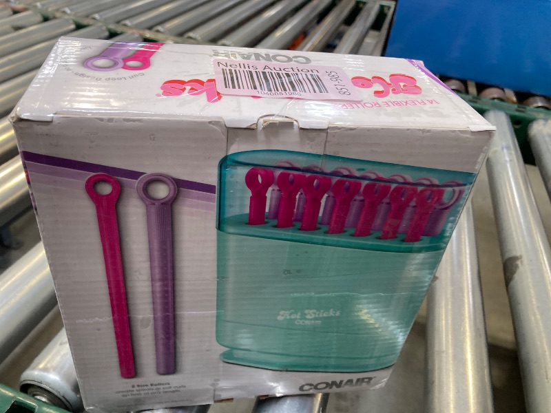 Photo 1 of Conair Silicone Hot Rollers for Long, Medium, and All Hair - Hair Curler - No Hair Roller Clips Needed