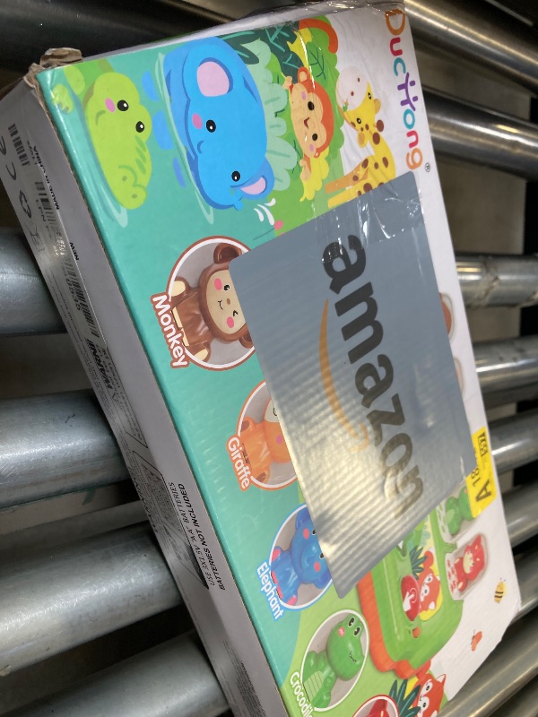 Photo 1 of Duchong Pop Up Toys for 1 Year Old Boy Girls, Interactive Cause and Effect Learning Toys with Music & Light for Baby 6 7 8 9 10 11 12 Months, Christmas Birthday 1st Gifts for Toddlers