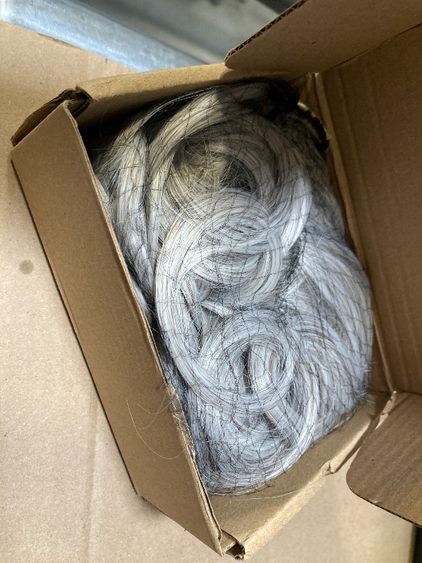Photo 1 of REECHO 12" Ponytail Extension, Classic Loose Curly Wavy Claw Clip Pony tails Hair Extensions Hairpieces for Women - Silver Grey