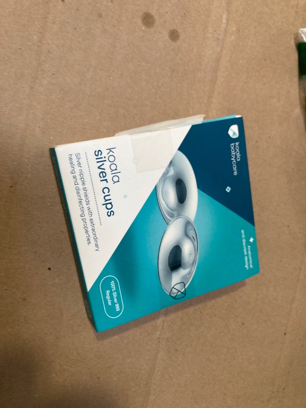 Photo 1 of Koala Babycare The Original Nursing Cups 100% Silver – Nipple Shields for Nursing Newborn - Breastfeeding Essentials Protect and Soothe Cracked Nipples - Standard Size