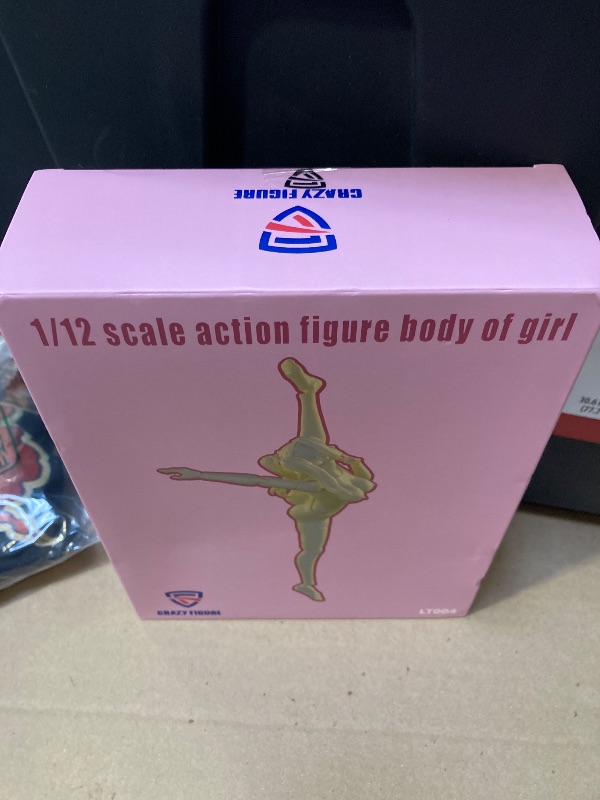 Photo 1 of 1/12 Scale Female Action Figure,6inch Flexible Young Girl Figure Body Doll with Head Sculpt&Replaceable Chest Clothes Accessory Collection