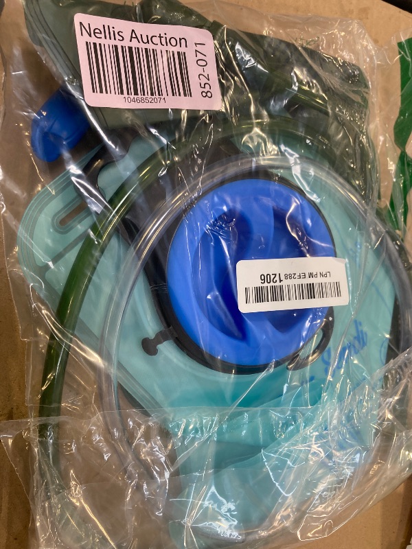 Photo 1 of Baen Sendi Hydration Bladder 2 Liter/70 oz(2 Pack) - Water Bladder Pack of 2(1 Piece Blue+1 Piece ArmyGreen) - BPA Free Hydration Pack Replacement