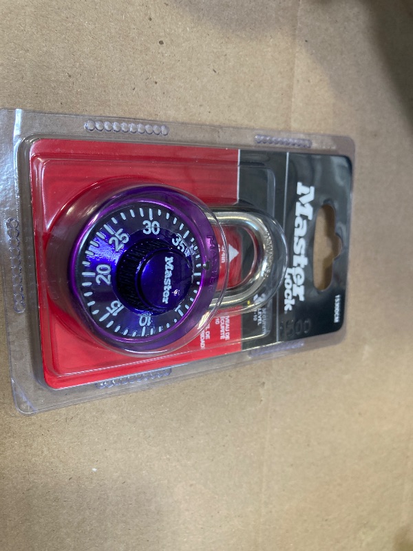 Photo 1 of Master Lock 1530DCM Locker Lock Combination Padlock, 1 Count (Pack of 1)  