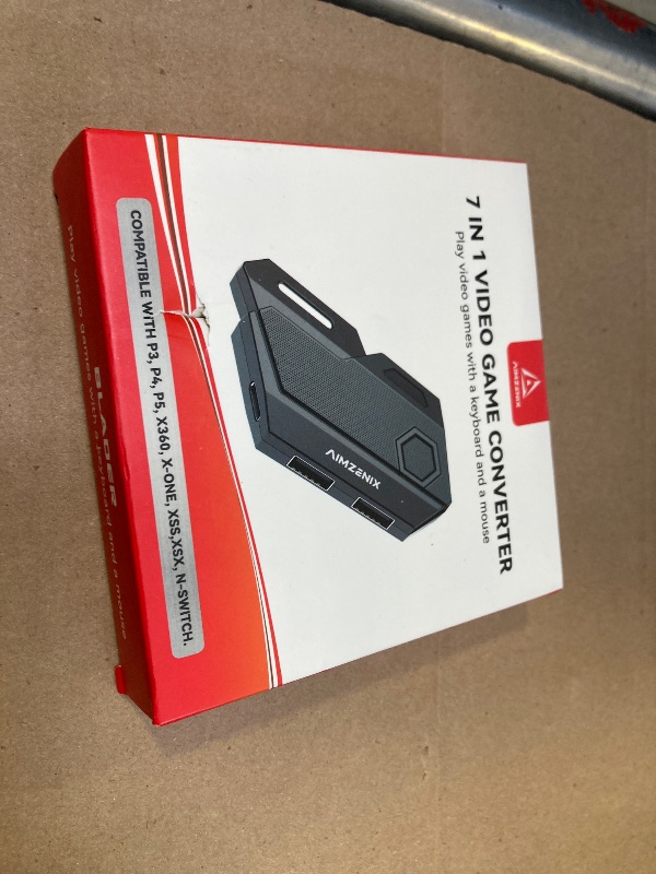 Photo 1 of Arvin Keyboard and Mouse Adapter for Nintendo Switch, Xbox Series/Xbox One/Xbox 360, PS3/PS4, Switch Adapter Keyboard and Mouse Converter Support Custom Key Mapping, Adjustable Mouses Sensitivity