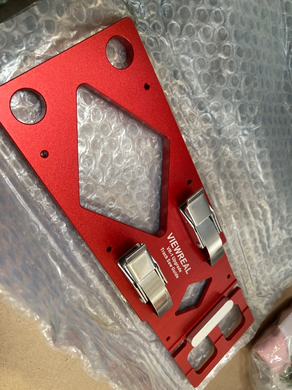 Photo 1 of Track Saw Square Guide for Guide Rail, CNC 90 Degree Right Angle Guide with Edge Support, Compatible with Festool, Makita, and Powertec,Compact Circular Saw Accessory for Parallel Guide System