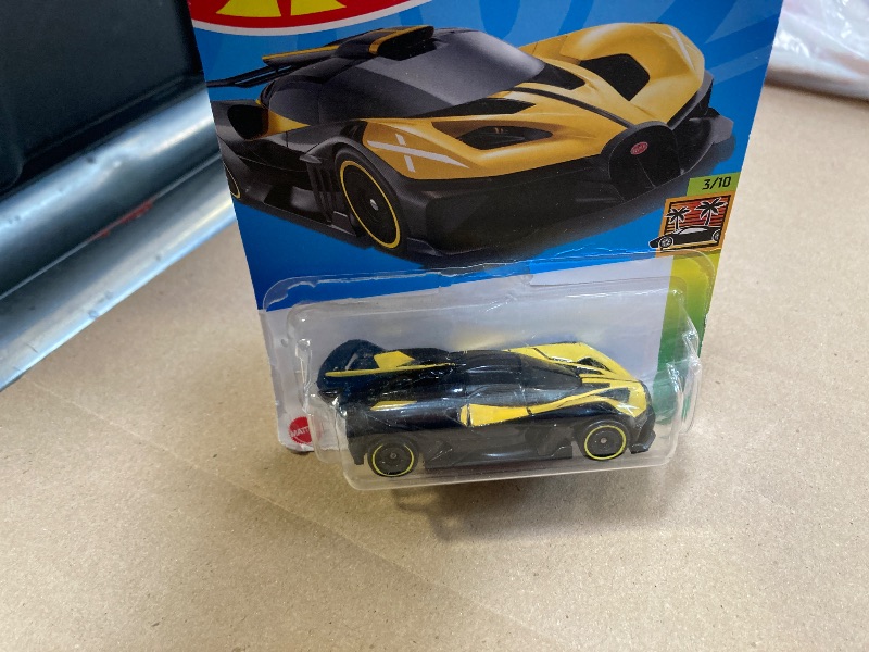 Photo 1 of Hot Wheels Bugatti Bolide, Yellow/Black, HW Exotics 3/10