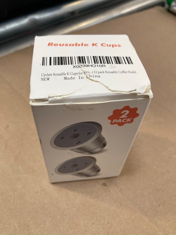 Photo 1 of Update Reusable K Cups for Keurig K Supreme | Refillable K cups with Adapter for Keurig K Supreme (Plus) Coffee Maker (2 pack Reusable Coffee Pods)