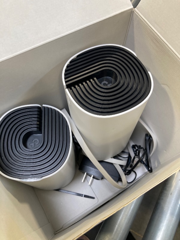 Photo 1 of TP-Link ???? S4 Whole Home Mesh WiFi System - Up to 3,800 Sq.ft. Coverage, AC1900 WiFi Router and Extender Replacement, Parental Controls, 2-Pack