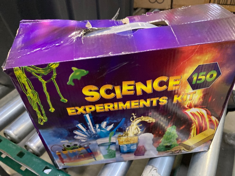 Photo 1 of UNGLINGA 150 Experiments Science Kits for Kids, S.T.E.M Educational Project Toys for Boys Girls Birthday Gifts Ideas, Volcano, Chemistry Lab Tools Scientist Set