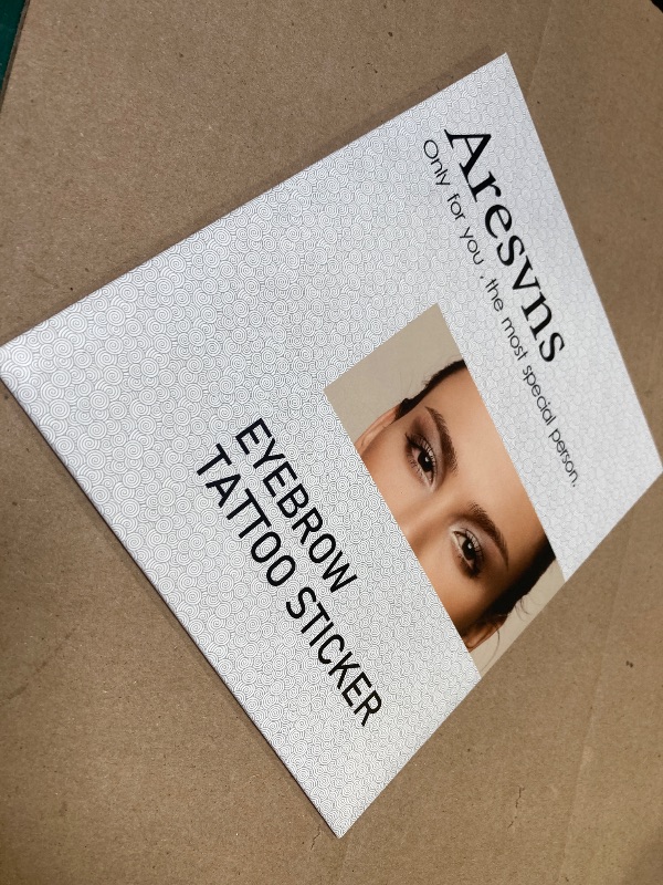 Photo 1 of Aresvns 4D Eyebrow Tattoo Brown 66 Pairs! Waterproof Imitation fake eyebrows (Only for People without Eyebrows) Christmas Gift