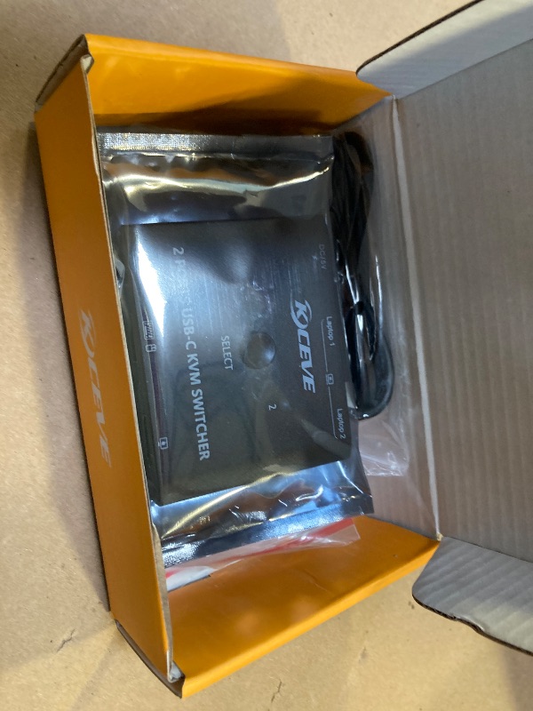 Photo 1 of USB C Switch 2 in 1 Out, HDMI Out 8K@60Hz 10Gbps Data Transfer PD 100W Charging Bi-Directional USB C Switcher Selector 2 in 1 Out, 2 Computers Share 1 Devices?NO 1 in 2 Out