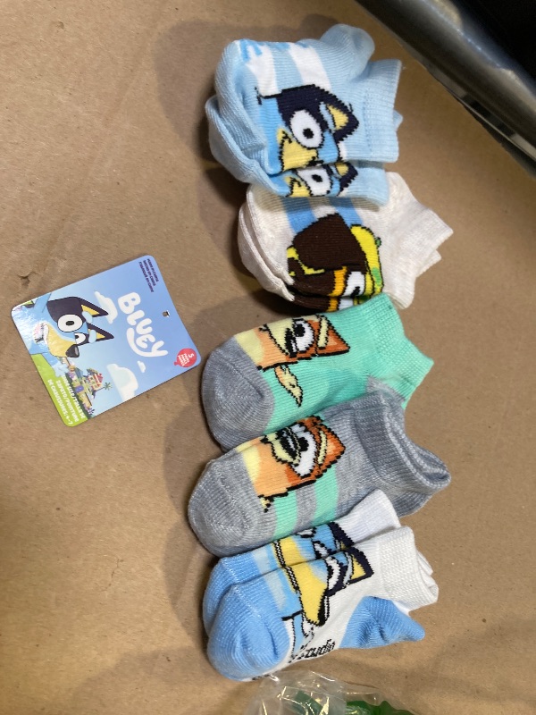 Photo 1 of Bluey Boys Toddler  No Show Socks US 2t