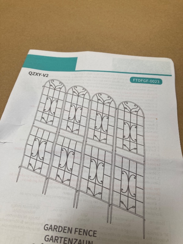 Photo 1 of 4Panels garden fence 