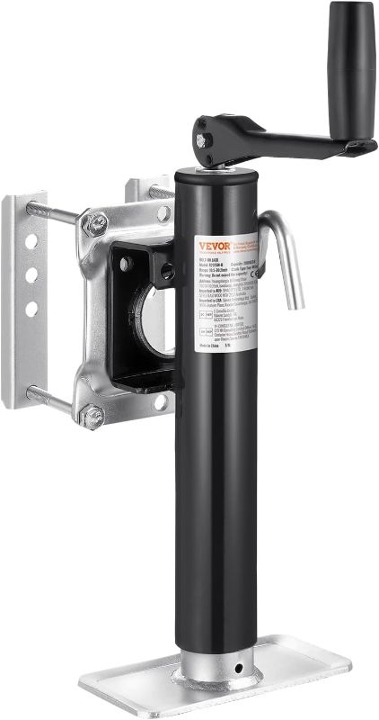 Photo 1 of VEVOR Heavy Duty Trailer Jack, 2000 lbs Load Capacity, 10" Swivel Lift for RV, Horse, Utility & Yacht Trailers