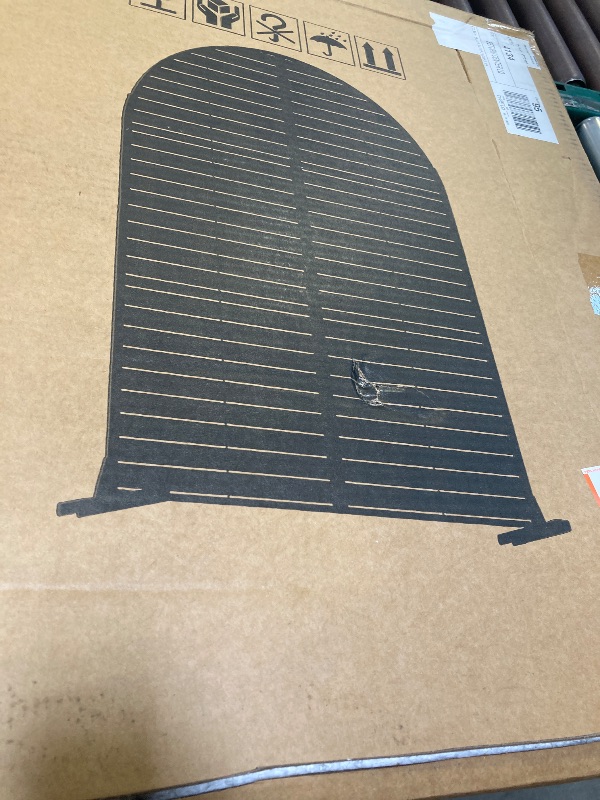 Photo 1 of  Galvanized Sheet Outdoor Private Screen Decorative Art Panel